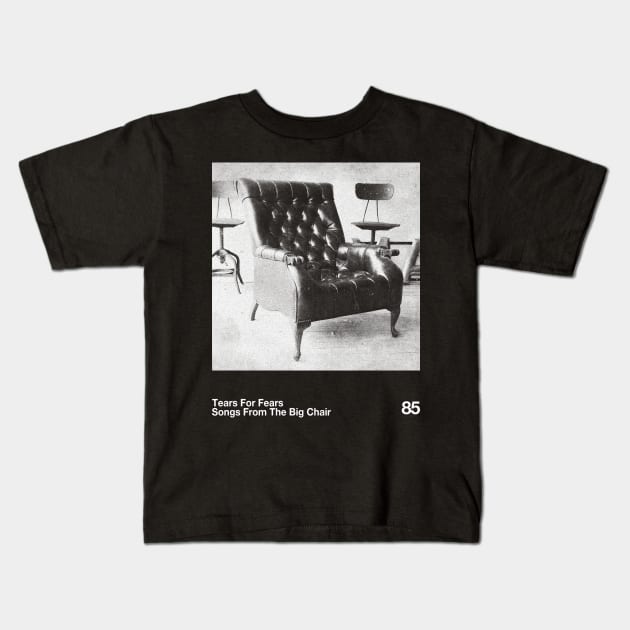 Songs From The Big Chair || Vintage Pantone Kids T-Shirt by solutesoltey